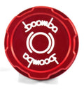 Boomba Racing Brake Reservoir Cover Cap (Red) - 2015-2021 Subaru WRX / STI