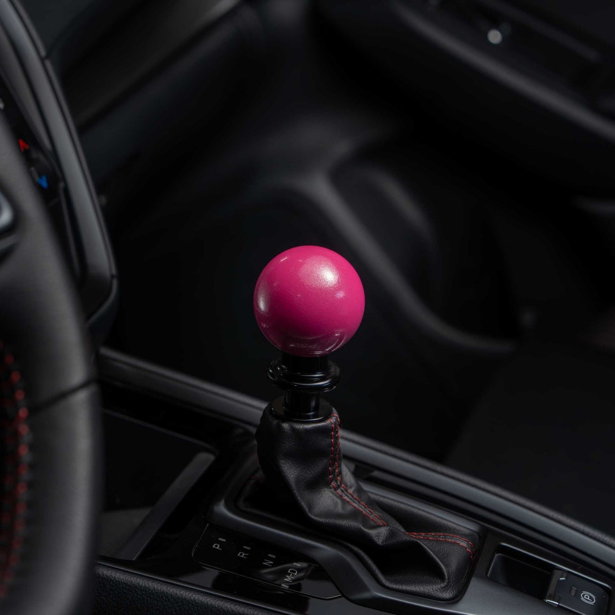 Billetworkz Automatic Shifter - Candy Pink - Fits Subaru CVT: WRX (2022+), Crosstrek (2024+), Forester (2025+), Impreza (2024+), Legacy/Outback (2015+)