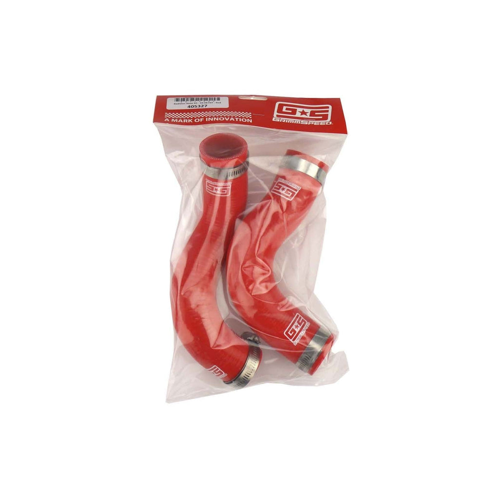 GrimmSpeed Radiator Hose Kit Red - 2004-2008 Subaru Forester XT