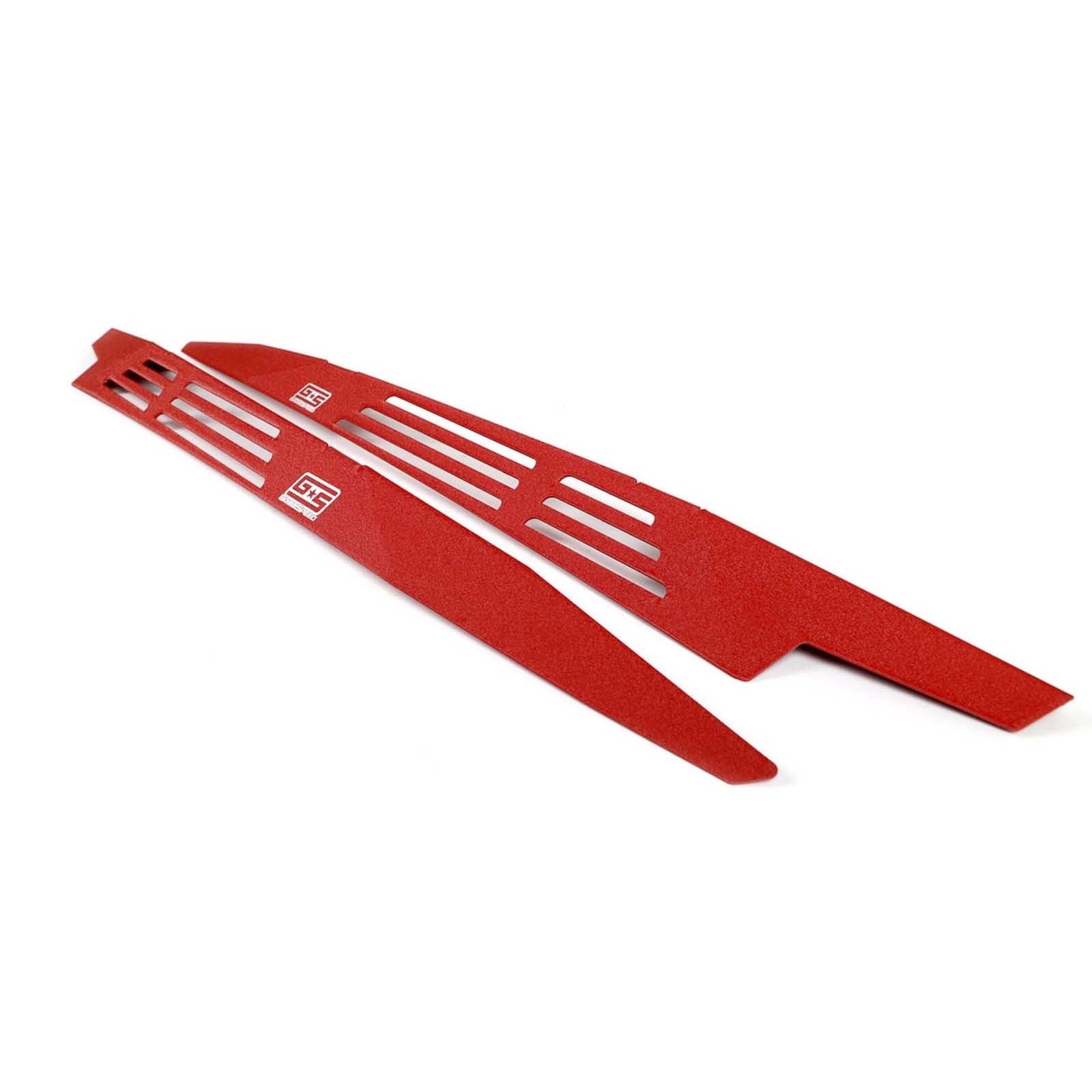 GrimmSpeed Fender Shrouds (Red) - 2008-2014 Subaru WRX / STI
