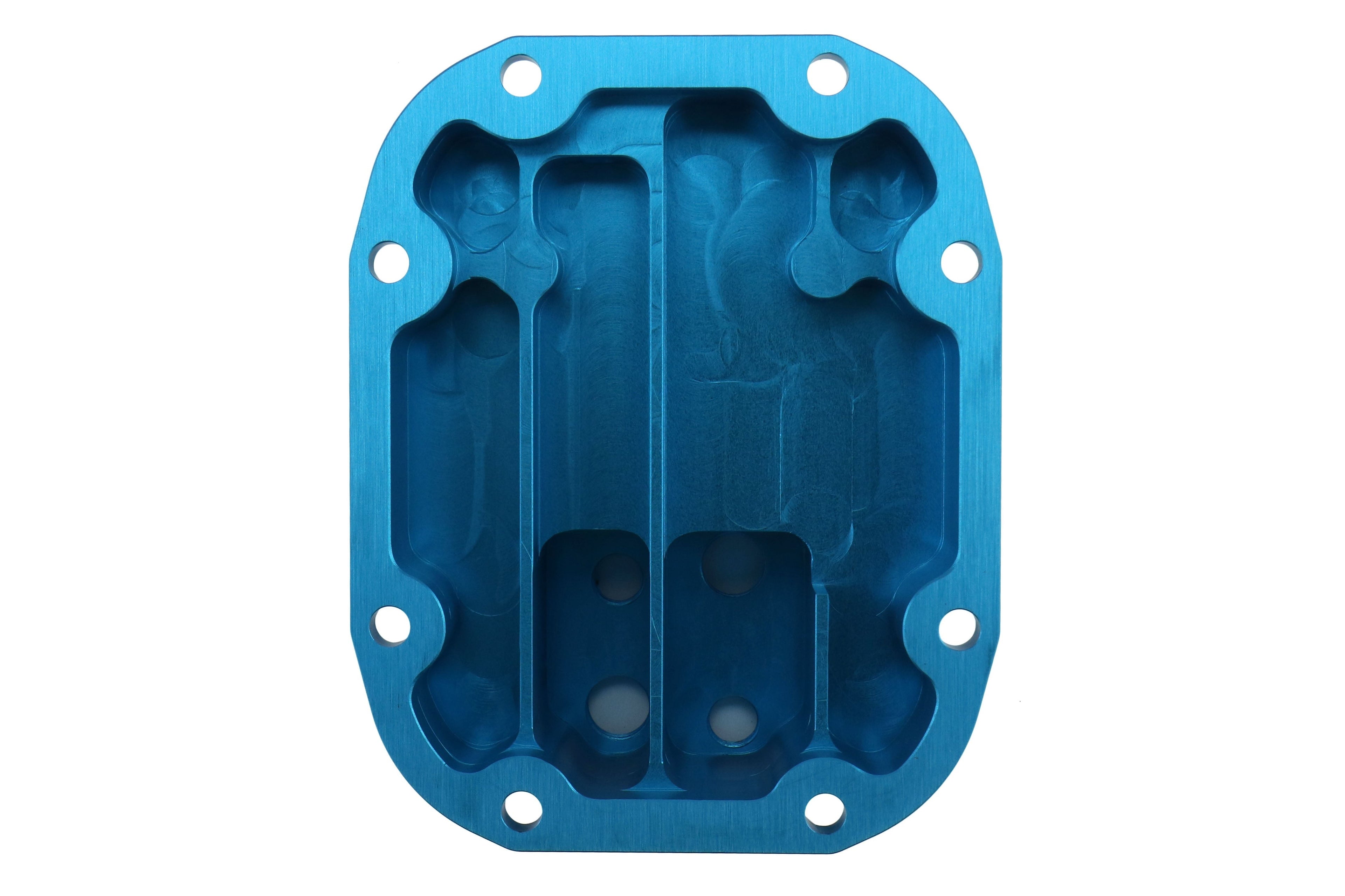 Cusco Increased Capacity Rear Differential Cover Blue R180 - 2004-2021 Subaru STI