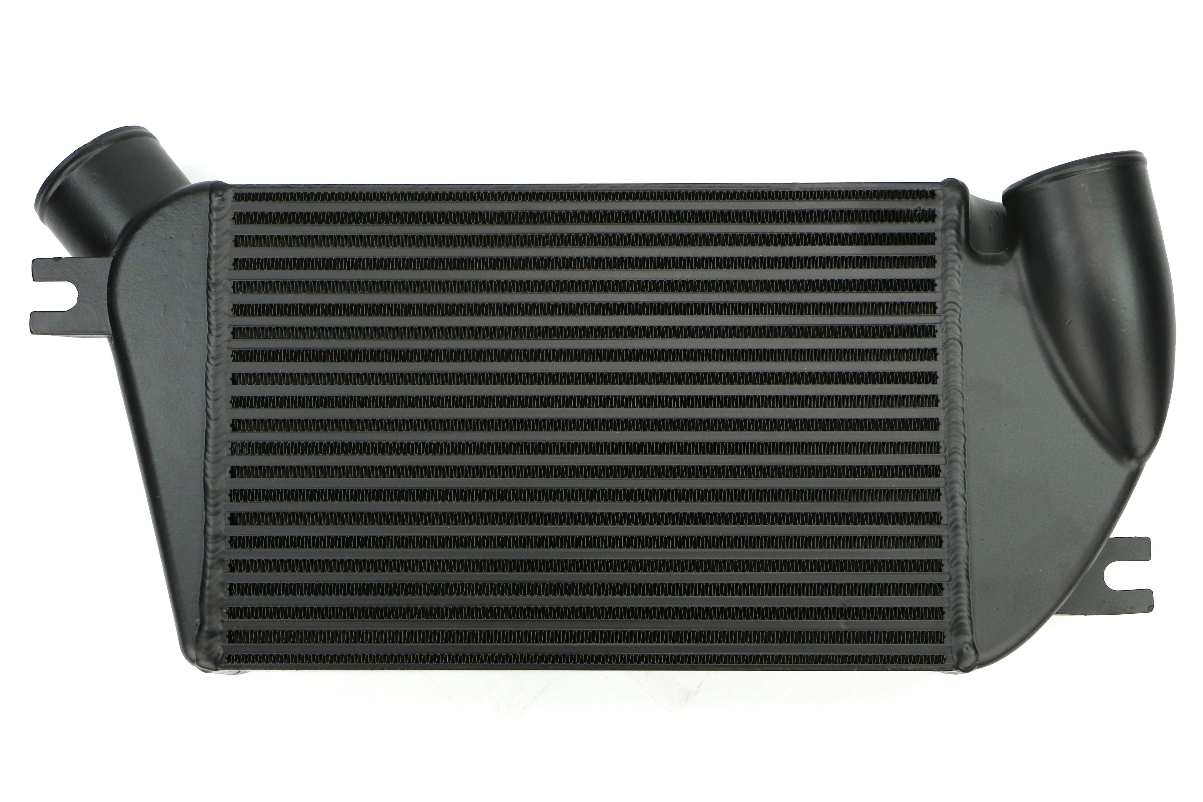 Mishimoto Race Top Mount Intercooler Kit Black w/ Red Charge Pipe - 2015-2021 Subaru WRX