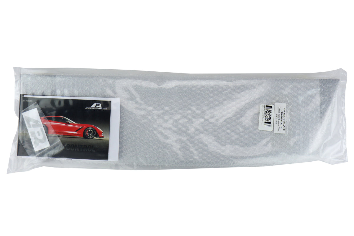 APR Performance Carbon Fiber License Plate Frame - 2015-2021 Subaru WRX / STI | CBX-WRXLIC15