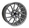 Enkei TM7 17x9.0 5x114.3 35mm Offset 72.60 Bore Storm Gray Wheel - 2005-2007 Subaru STI