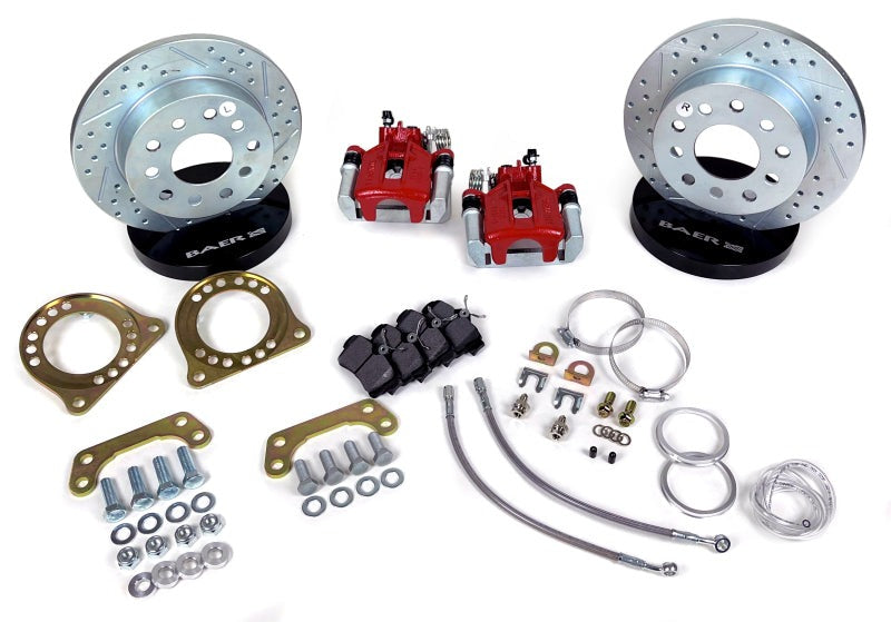 Baer Brakes Ford 9in Late Big/Torino Bearing Housing Ends 10.5in Classic Series Rear Brake Kit