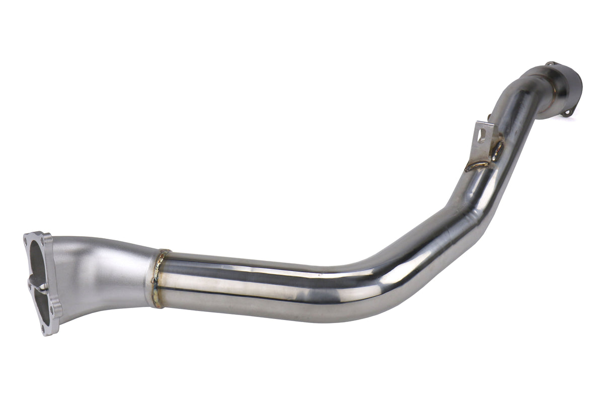 Invidia Downpipe Lower Catted Divorced Wastegate w/ 2 Bungs - Subaru Models (Inc. 2008-2014 WRX / 2008-2021 STI)