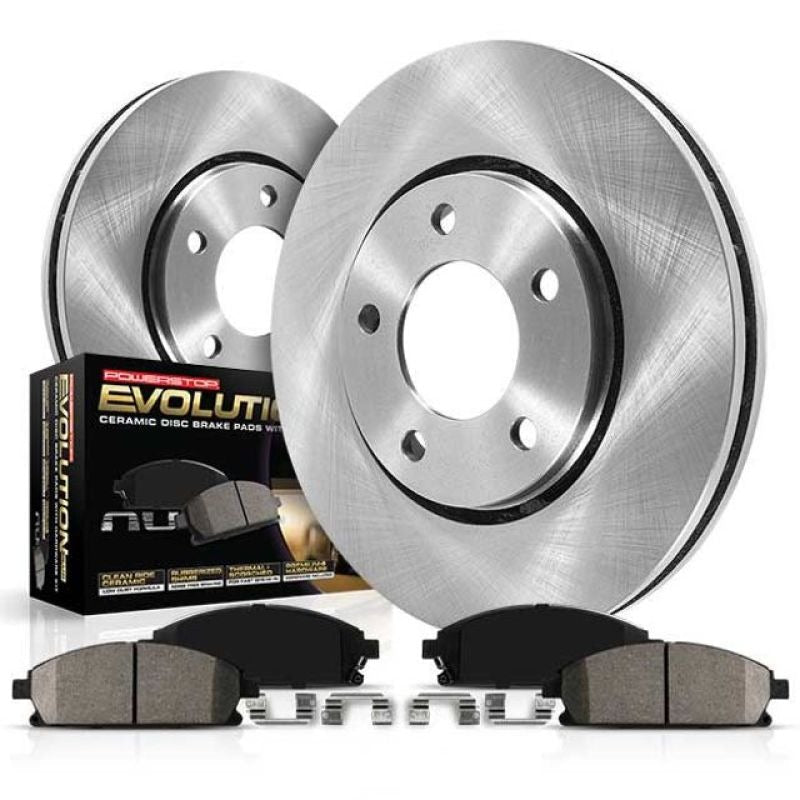 Power Stop Autospecialty Brake Kit - Front - 2015-2018 Subaru Legacy