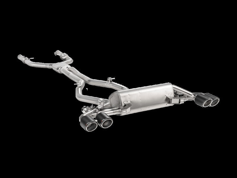 Akrapovic Evolution Link Pipe Set Titanium for 2017-2019 Alfa Romeo Giulia Quadrifoglio - E-AR/T/1