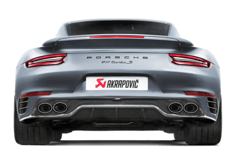 Akrapovic Rear Carbon Fiber Diffuser High Gloss for 2016-2017 Porsche 911 Turbo/Turbo S (991.2) - DI-PO/CA/4/G