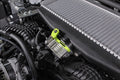 PERRIN TMIC Bracket - Neon Yellow 2022-2025 Subaru WRX / 2019-2025 Ascent / 2020-2025 Outback & Legacy Turbo