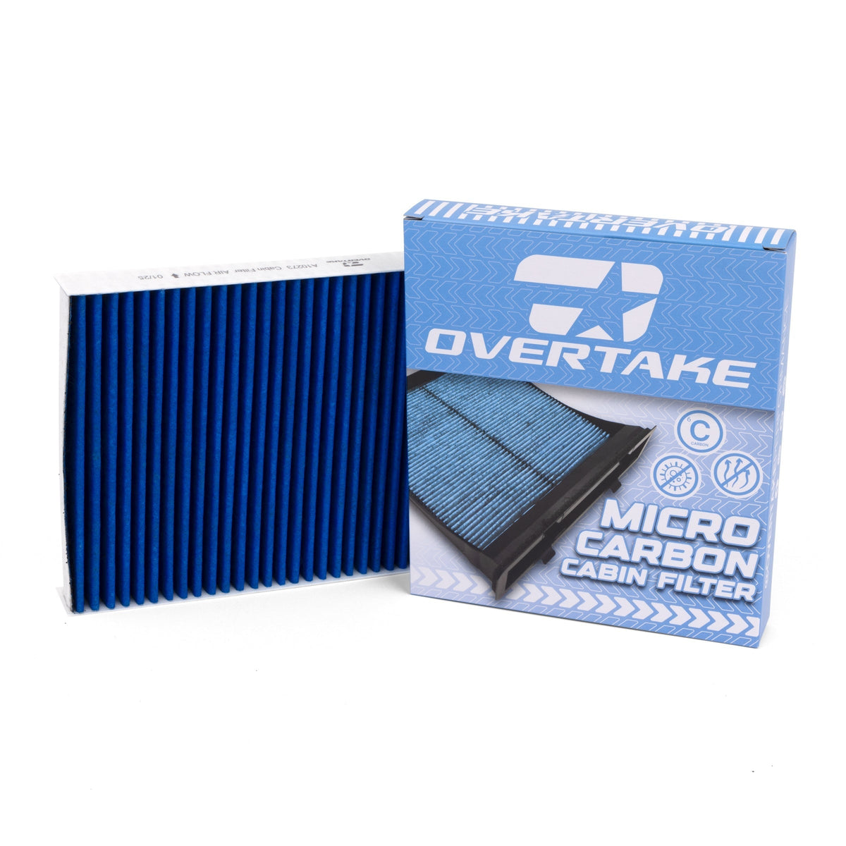 OVERTAKE Micro Carbon Cabin Air Filter - Subaru 2002-2007 WRX, 2004-2007 STI