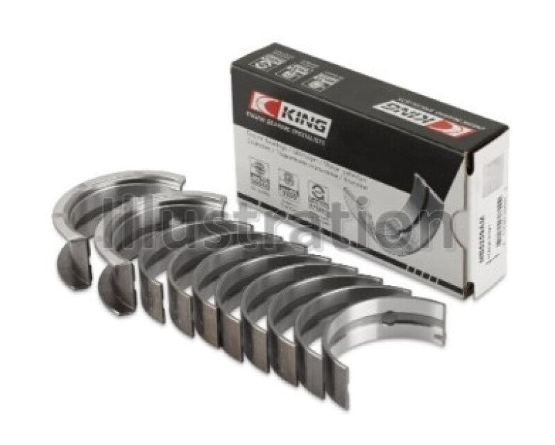 King Engine Bearings Subaru FA/FB (Size 0.25 Oversized) Main Bearing Set