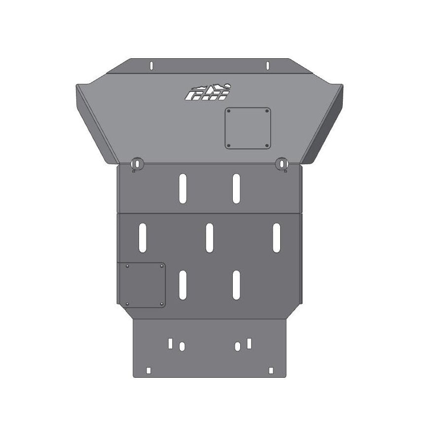 2nd Gen Tundra Front Overland Skid Plate Set 14-21 Toyota Tundra CBI Offroad
