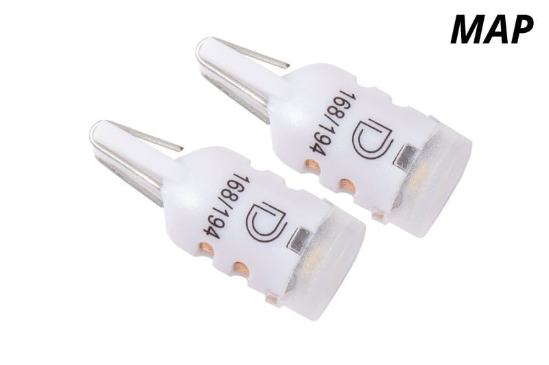 Diode Dynamics HP3 LED Bulb 194 - Green (Pair) - Universal