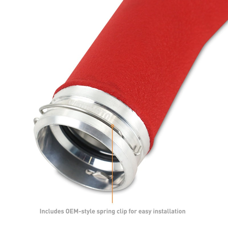 Mishimoto Charge Pipe - Wrinkle Red - 2022-2026 Subaru WRX