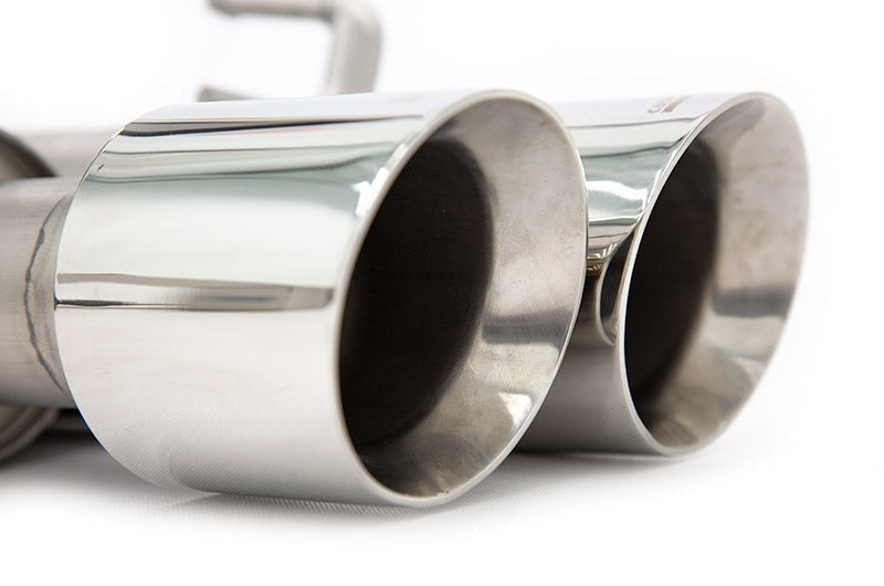 cp-e Austenite Axle Back Exhaust w/ Titan Tips - 2015-2021 Subaru WRX / STI