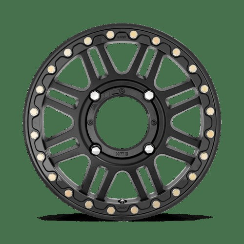 KS250 15X6 4X156 S-BLK BLK-RING 38MM