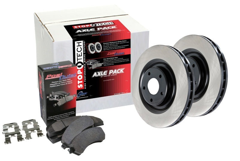 Centric OE Coated Front Brake Kit (2 Wheel) - 2002-2007 Subaru WRX