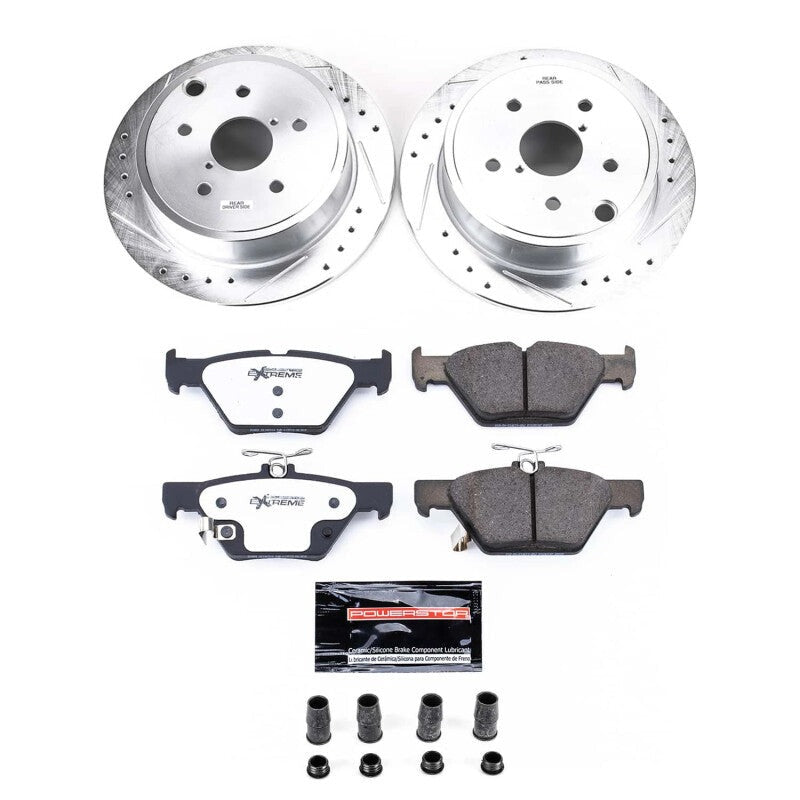 Power Stop Rear Z26 Street Brake Kit - 2021 Subaru WRX