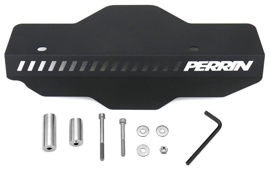 PERRIN Pulley Cover (Black) - 2002-2014 Subaru WRX / 2004-2021 STI