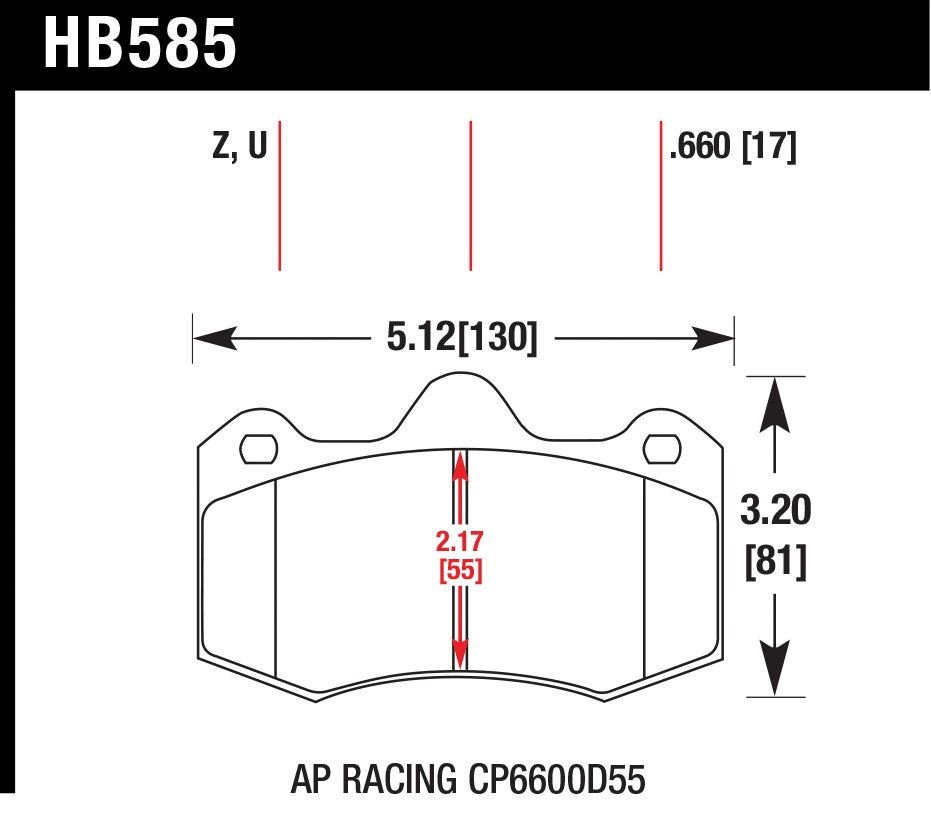 Hawk DTC-70 Race Brake Pads - 2015-2021 Subaru WRX