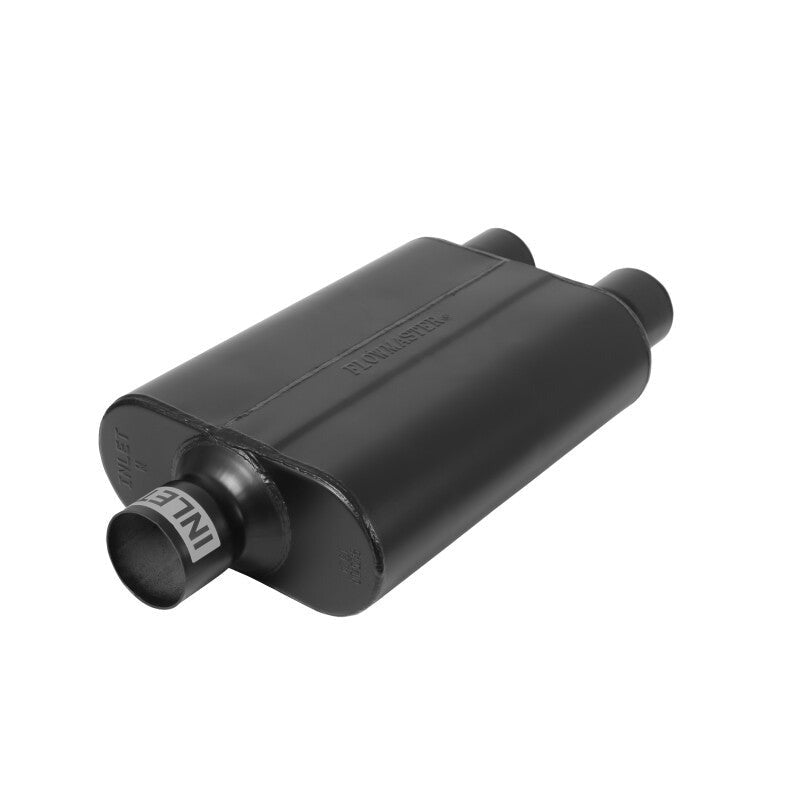 Flowmaster 40 Series Delta Flow 2.5-Inch Center Inlet / Dual 2.5-Inch Outlets Muffler - 9425400