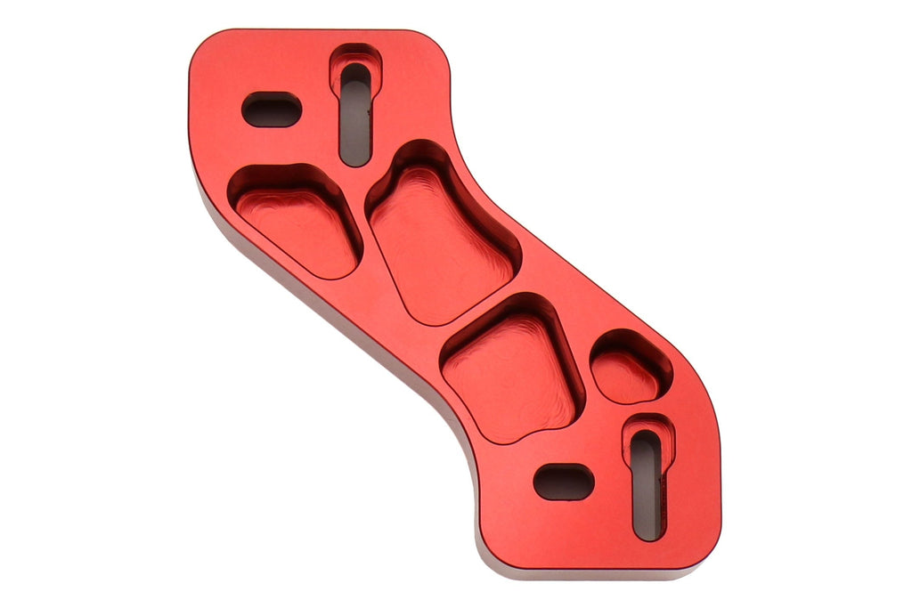 Verus Engineering Throttle Pedal Spacer Red - 2015-2021 Subaru WRX / STI