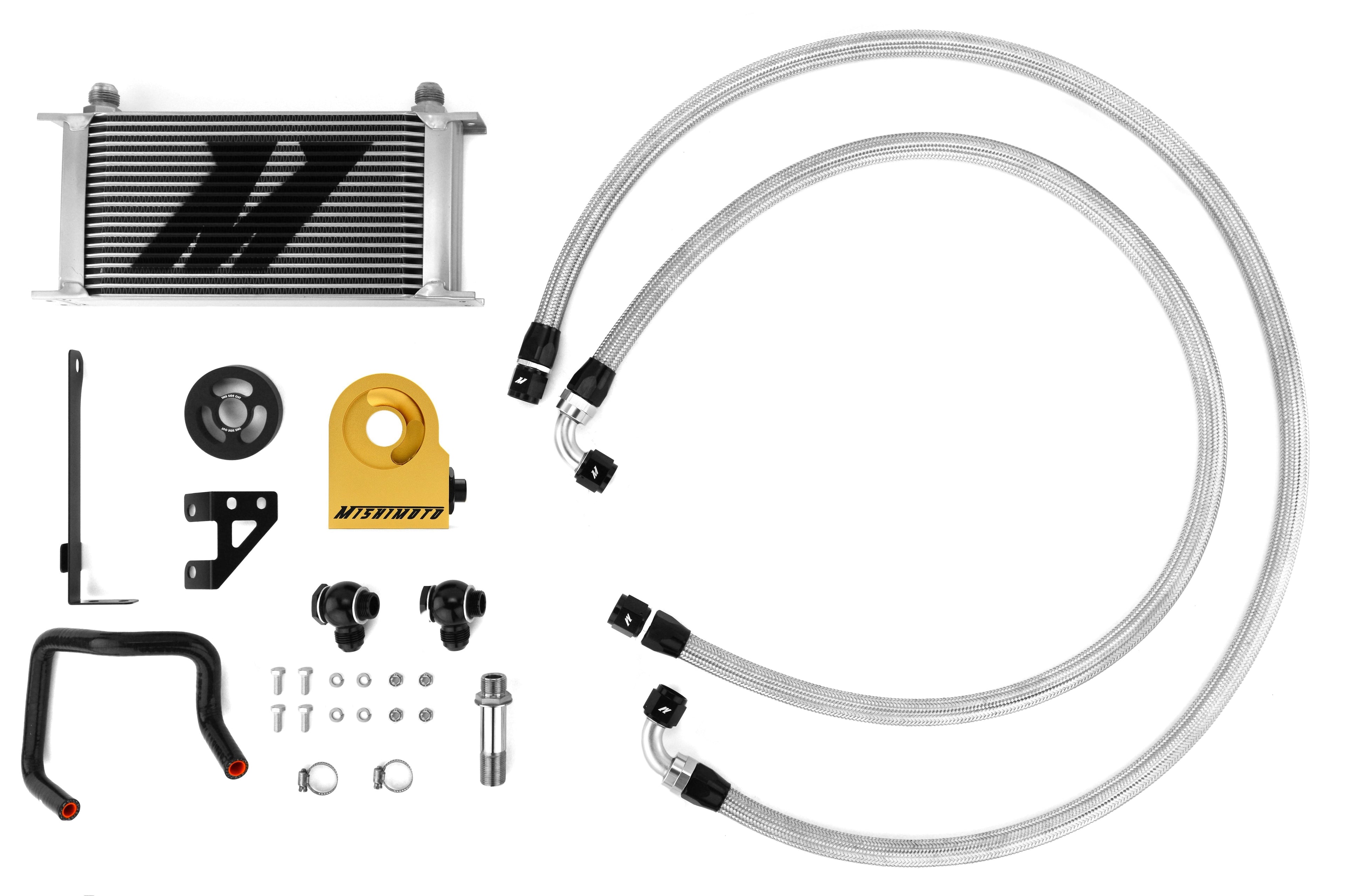 Mishimoto Thermostatic Oil Cooler Kit - 2015-2021 Subaru WRX