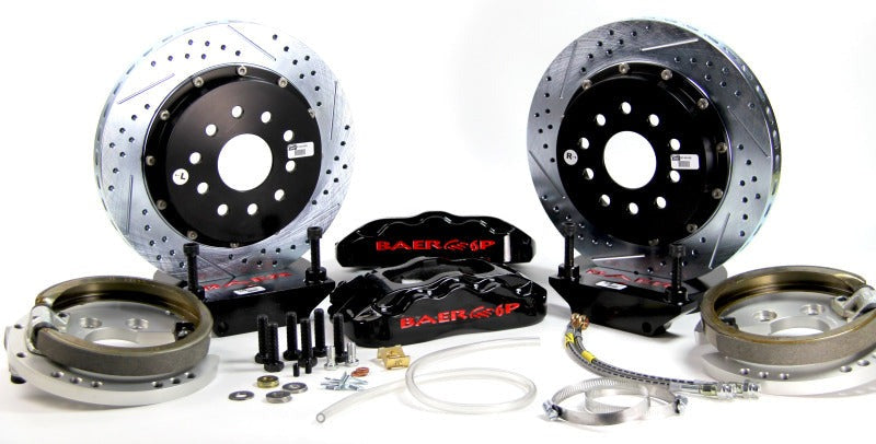 Baer Brakes Detroit Speed C6/DSE Rear Floater 14in Pro+ Rear Brake Kit - Black