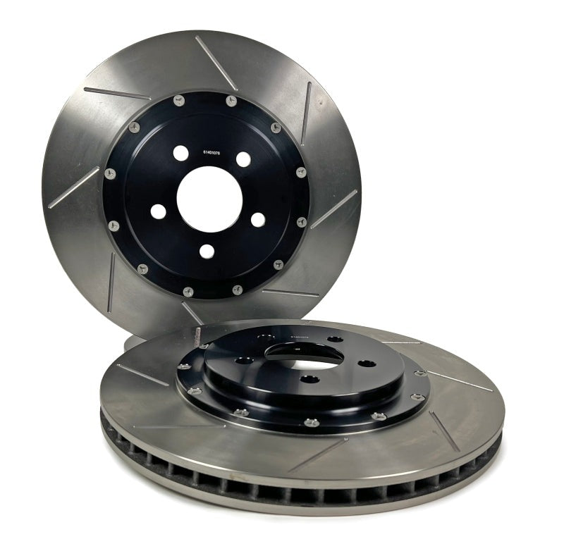 Baer Brakes 24-25 Ford Mustang EradiSpeed+ Rear 2-piece Performance Slotted Brake Rotors