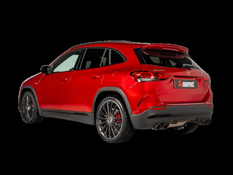 Akrapovic 2021+ Mercedes-AMG GLA 45/S Titanium Catback Exhaust(L-ME/SS/3 Req)(Control Kit Required) - S-ME/T/1H