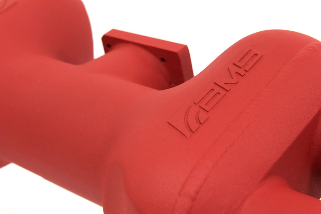 AMS Performance EJ25 Intake Manifold - Red Coated - 2002-2014 Subaru WRX / 2004-2021 Subaru STI