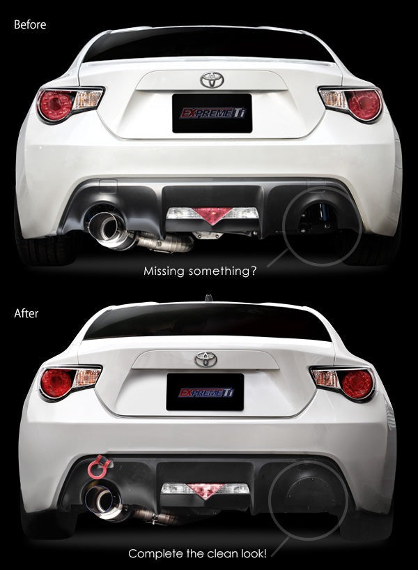 Tomei Expreme Ti Titanium Catback Exhaust Type 80 - 2013-2016 Scion FR-S / 2013-2020 Subaru BRZ / 2017-2020 Toyota 86