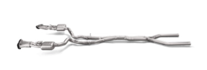 Akrapovic Evolution Line Cat Back Titanium without Tips for 2018 Mercedes Benz E63 (W213) - MTP-ME/T/5H