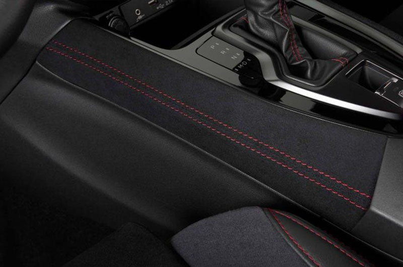 Subaru Ultrasuede Center Console Trim Panels (CVT) - 2022-2024 Subaru WRX