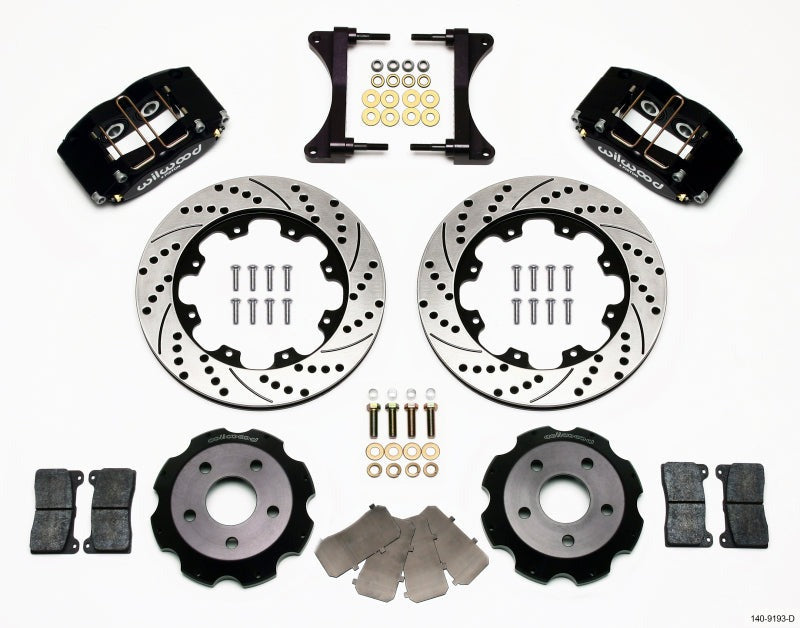 Wilwood Dynapro Radial Front Big Brake Kit - 12.00in Drilled - 2002-2014 Subaru WRX