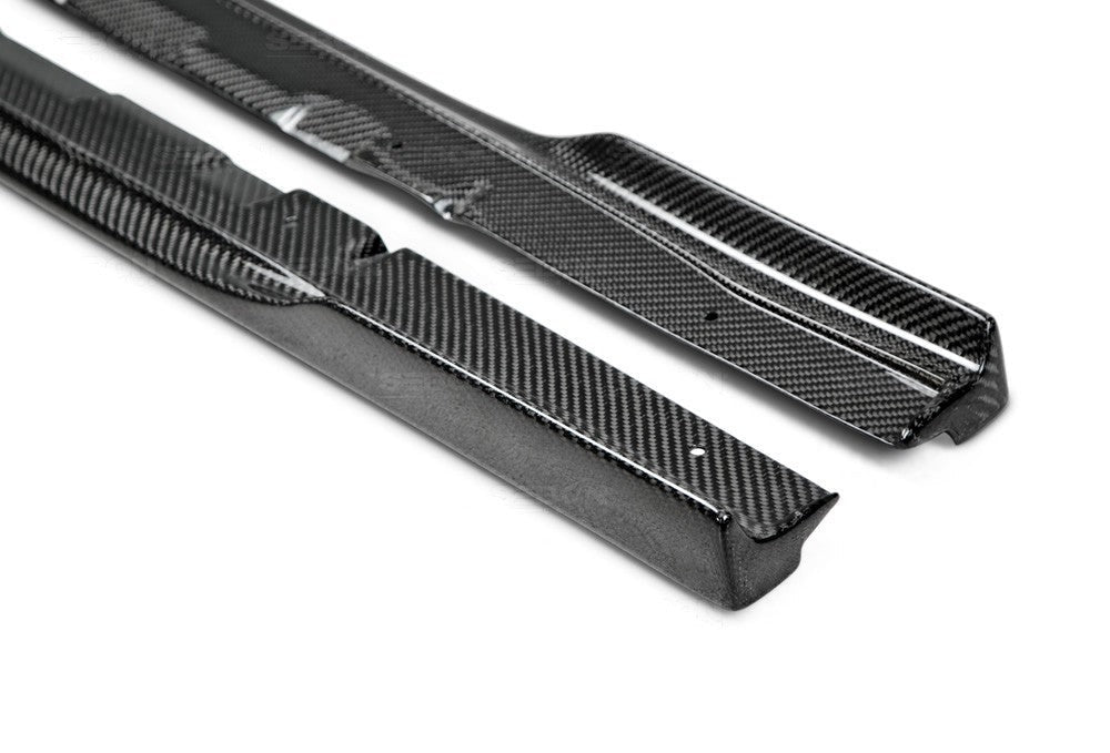 Seibon Carbon Fiber MB Style Side Skirts - 2015-2021 Subaru WRX / STI