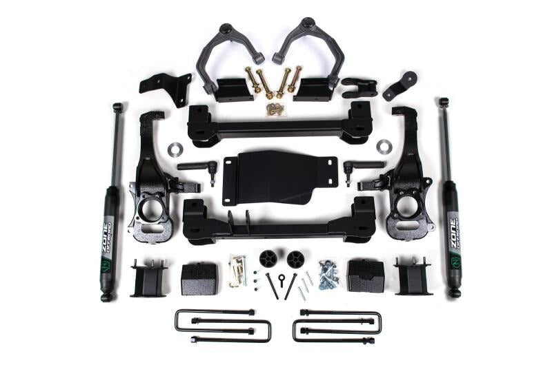 Zone Offroad 19-23 Chevy/GM Trail Boss / AT4 1500 4WD 4in Lift Kit w/ FOX Shocks