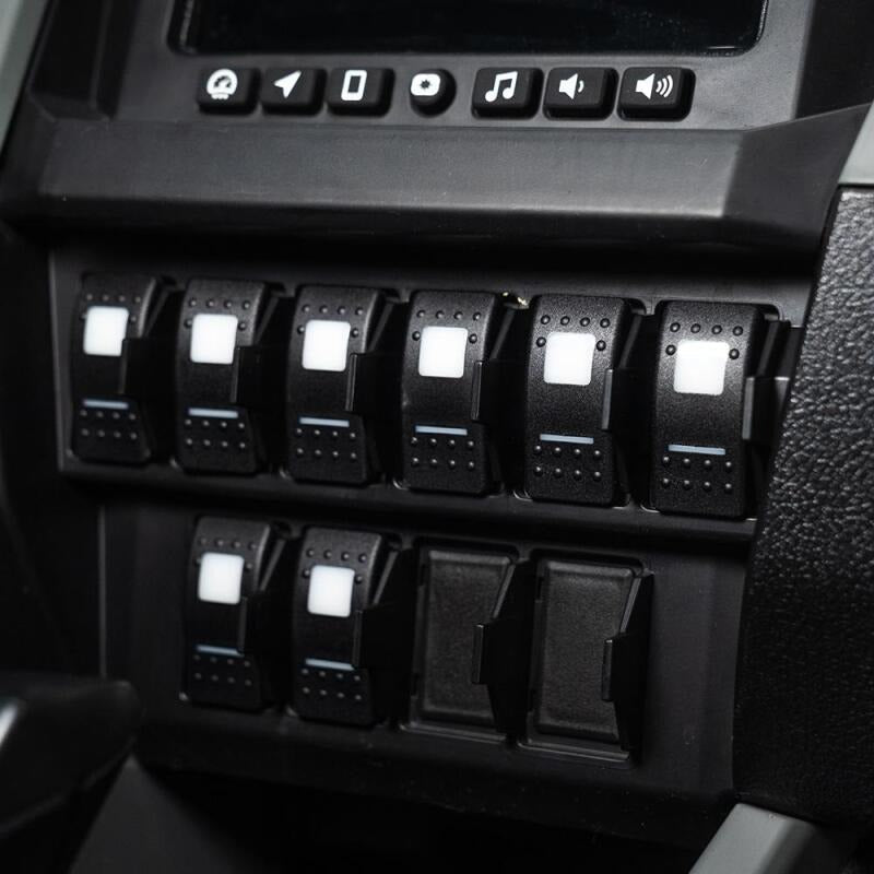 sPOD 2022+ Polaris RZR Pro R BantamX Switch Panel Kit - Green