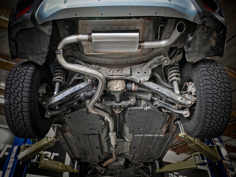 aFe Takeda 2.5in 304 SS Cat-Back Exhaust System - 2018-2019 Subaru Crosstrek H4-2.0L