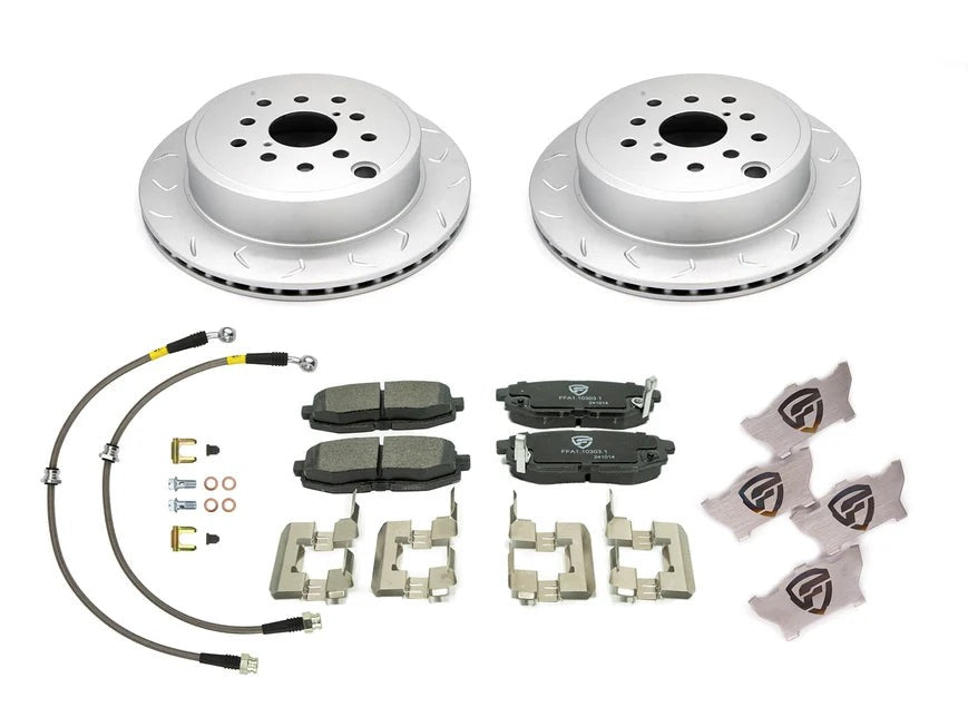 FactionFab Full Brake Kit Combo - Rear - 2013-2026 Scion FR-S / Subaru BRZ / Toyota GR86 / 86 (Non-Brembo)