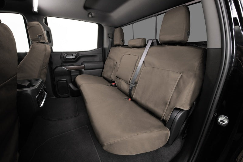 Covercraft 14-22 Dodge Ram ProMaster Endura Waterproof SeatSaver Custom Front Row Seat Covers-Taupe