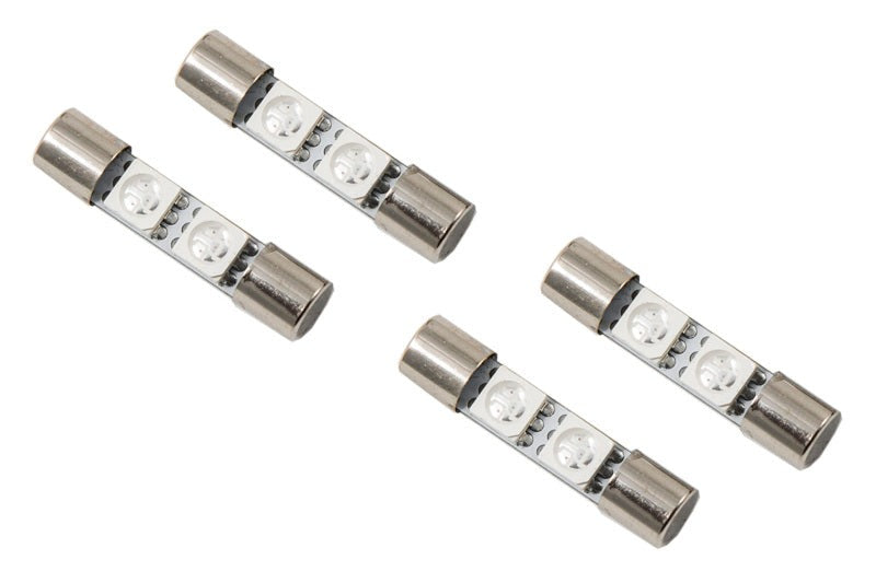 Diode Dynamics SMF2 LED Bulb 28mm - Amber (Set of 4) - Universal
