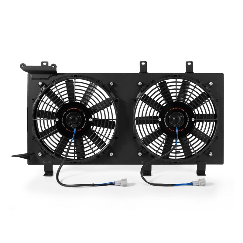 Mishimoto PNP Aluminum Fan Shroud - Black - 2001-2007 Subaru WRX / 2004-2007 STI