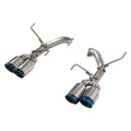Remark 4” Axleback – Burnt Stainless Single Wall Tip - 2022-2024 Subaru WRX