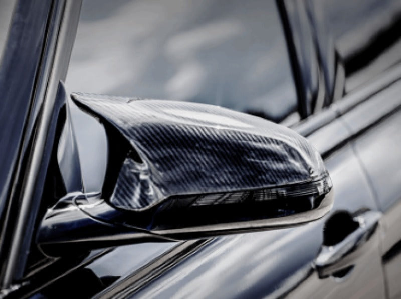 Akrapovic 2014+ BMW M3 (F80) Carbon Fiber Mirror Cap Set High Gloss - WM-BM/CA/2/G