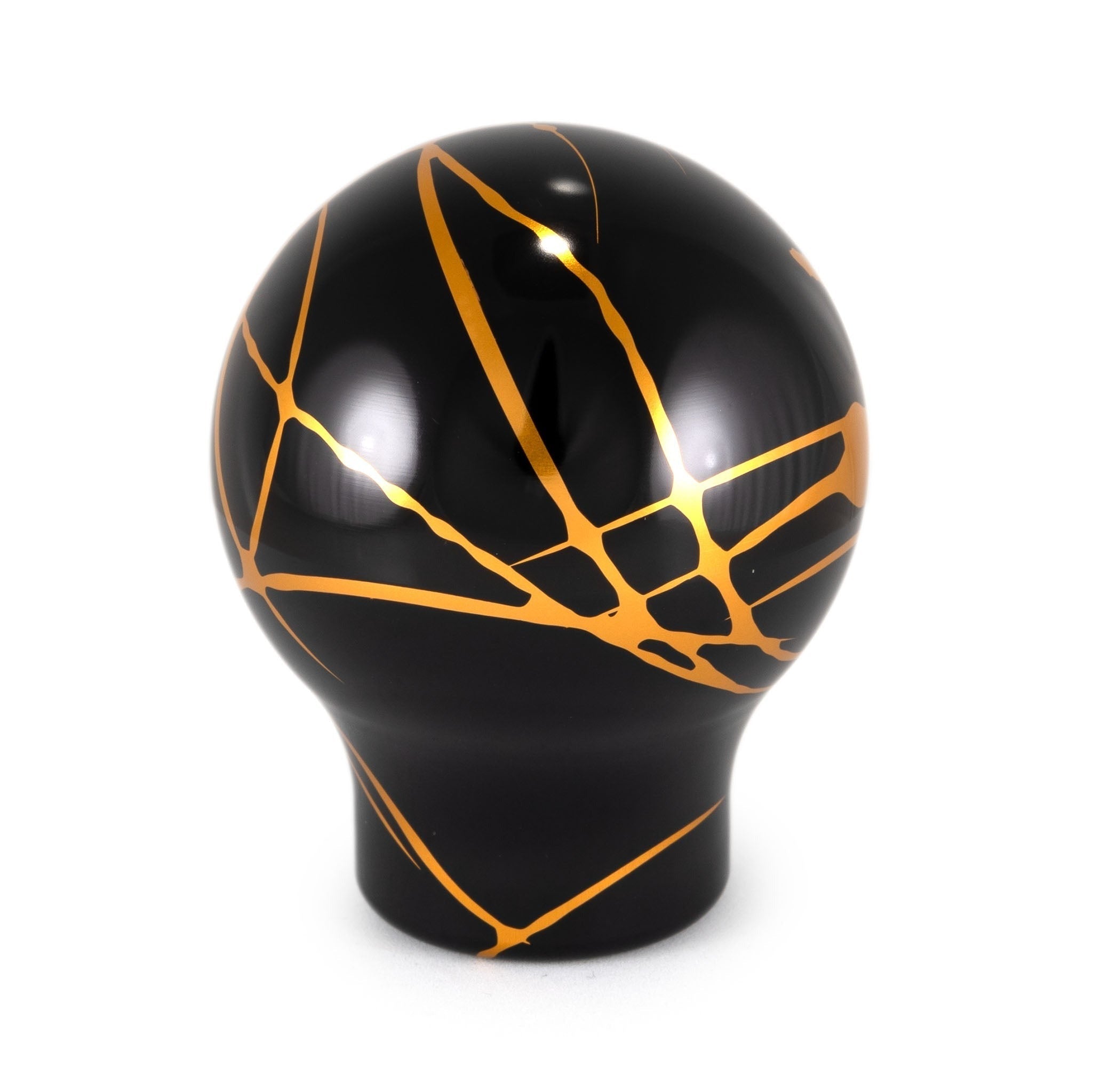 Billetworkz Automatic Shifter - Black w/ Gold Splash - Fits Subaru CVT: Forester (2019-2024)