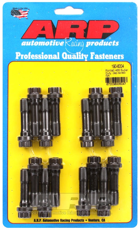 ARP Pontiac 455 Super Duty cap screw rod bolt kit