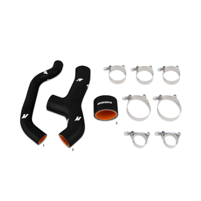 Mishimoto Silicone Intercooler Hoses - Black - 2006-2007 Subaru WRX
