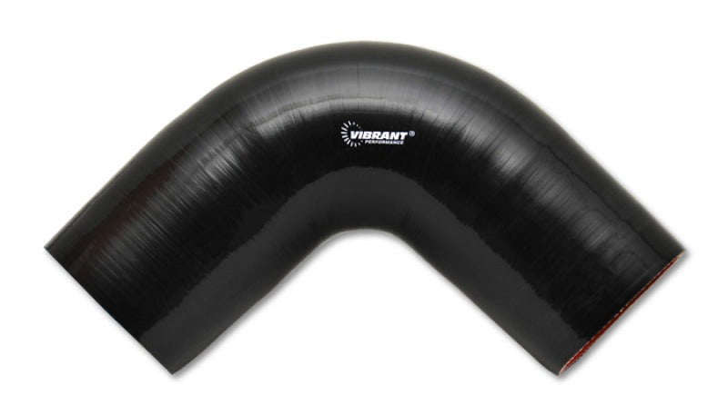 Vibrant Performance 90 Degree Elbow, 2.375in ID x 5.00in Leg Length - Black, Custom Automotive Fabrication, for Custom Builds - Part 27929